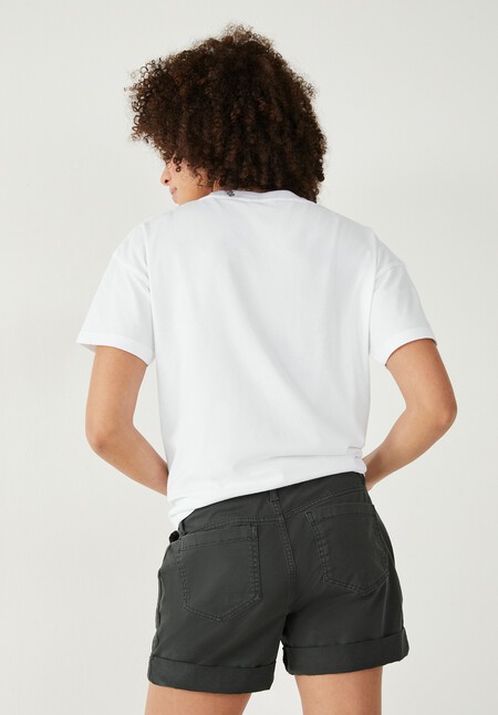 Bria Boxy Cotton T-Shirt