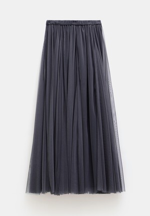 Millie Godet Maxi Skirt