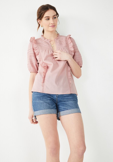 Hailey Frilled Top