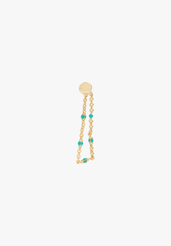 Coralie Mini Bead Chain Earring