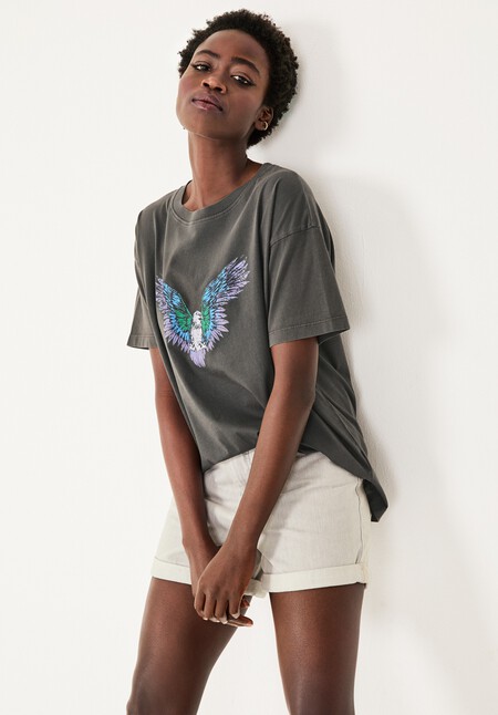 Eagle Graphic Boyfriend T-Shirt