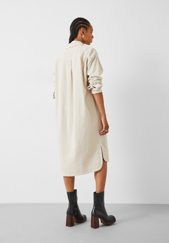 Alanna Cord Shirt Dress