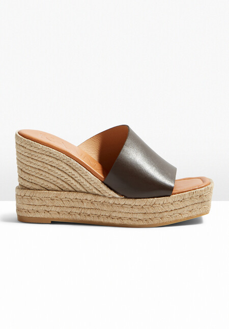 Lujan Mule Espadrille Wedge