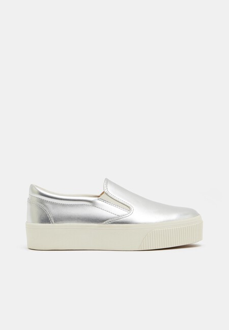 Gili Flatform Leather Trainers