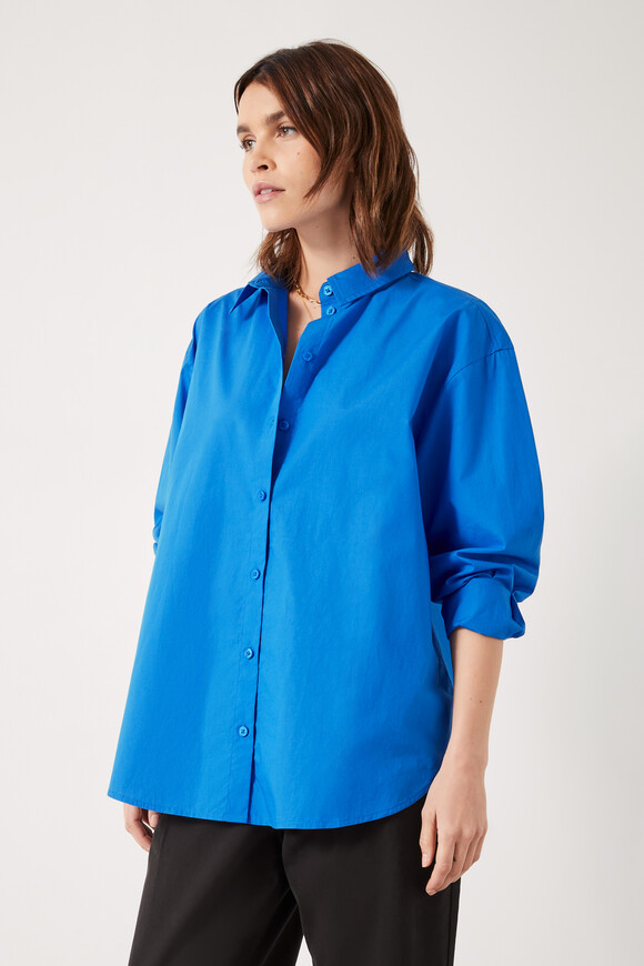 Pia Oversized Cotton Shirt