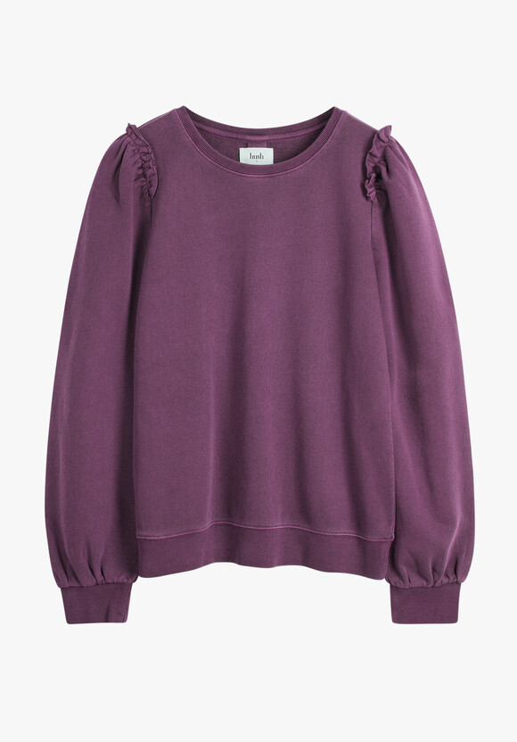 Emilia Cotton Ruffle Sweatshirt