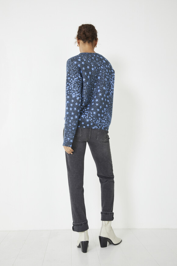 Olivia Printed Crew Jumper