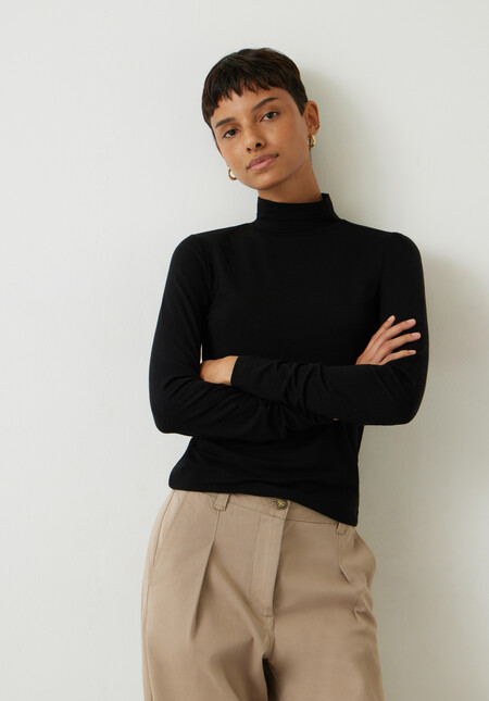 Cara Roll Neck Top