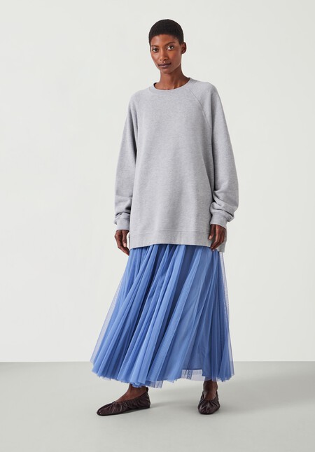 Millie Godet Maxi Skirt