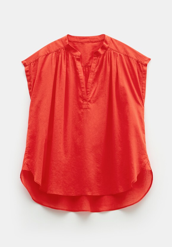 Viola Sleeveless Cotton Shirt
