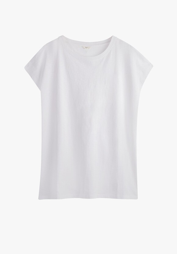 Cleta Boyfriend T-Shirt | White | White | hush