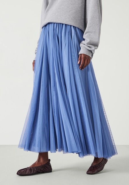 Millie Godet Maxi Skirt