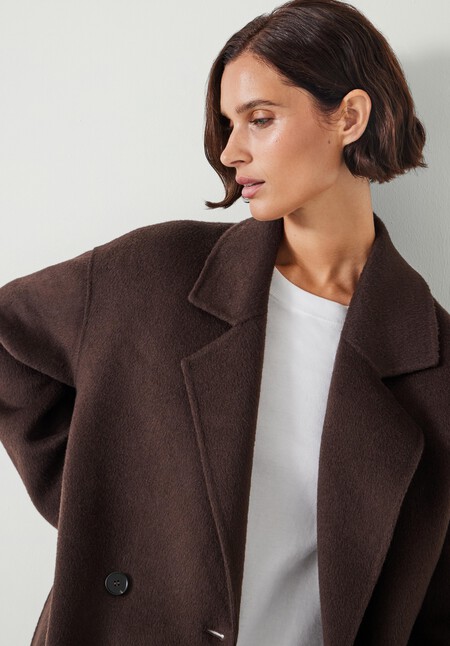 Pure Wool Double Faced Coat