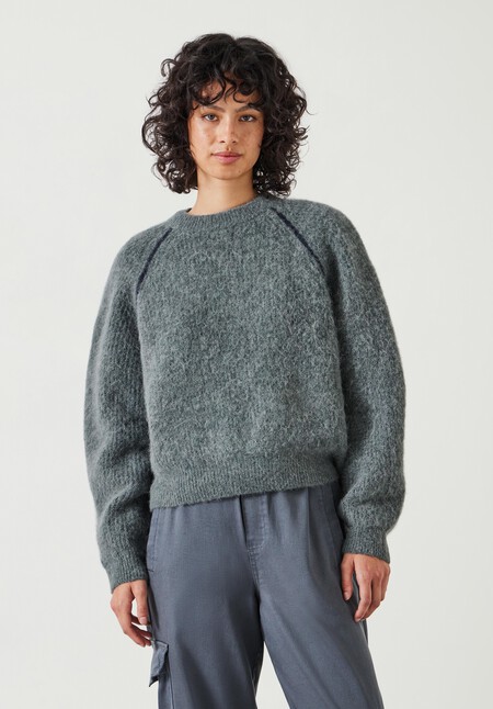 River Brushed Cropped Jumper