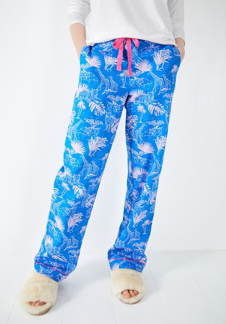 Isla Printed Cotton PJ Trousers