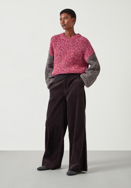 Pippa Relaxed Wool Blend Cropped Jumper