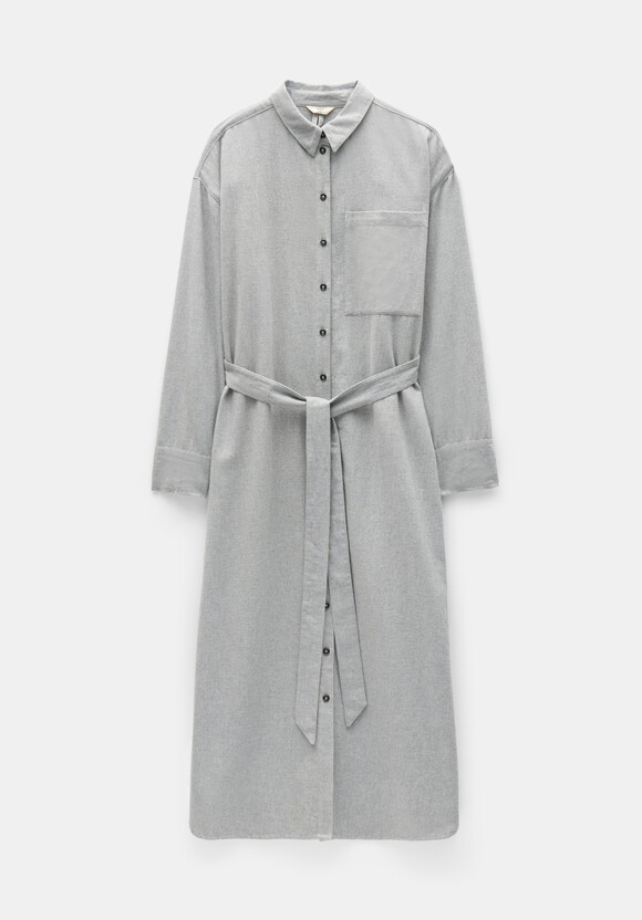 Alexa Maxi Shirt Dress