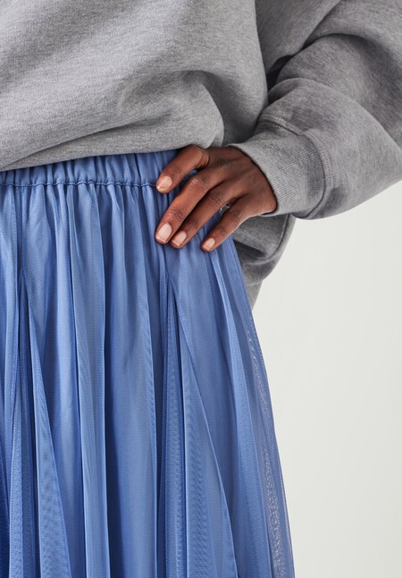 Millie Godet Maxi Skirt