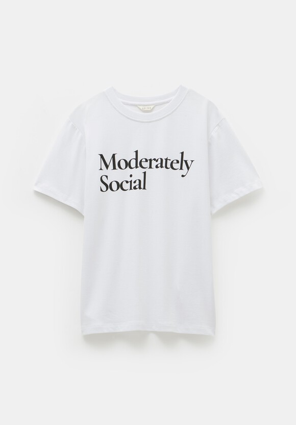 Moderately Social Graphic T-Shirt