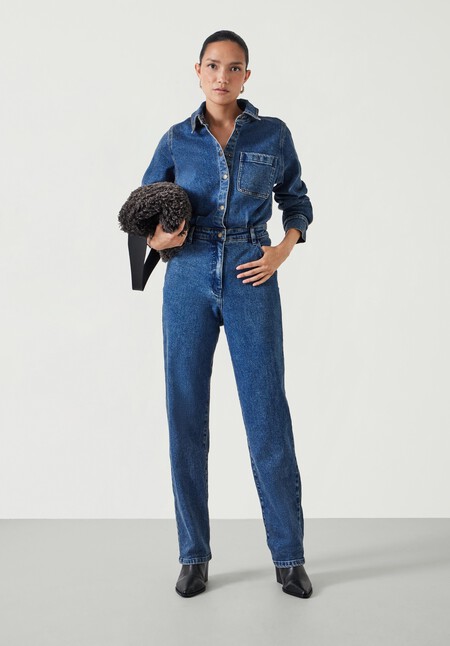 Agnes Denim Jumpsuit