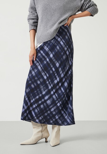 Simone Crepe Midi Skirt