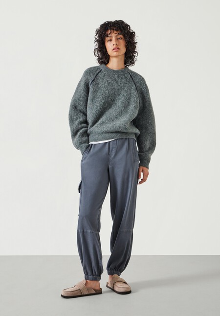 River Brushed Cropped Jumper