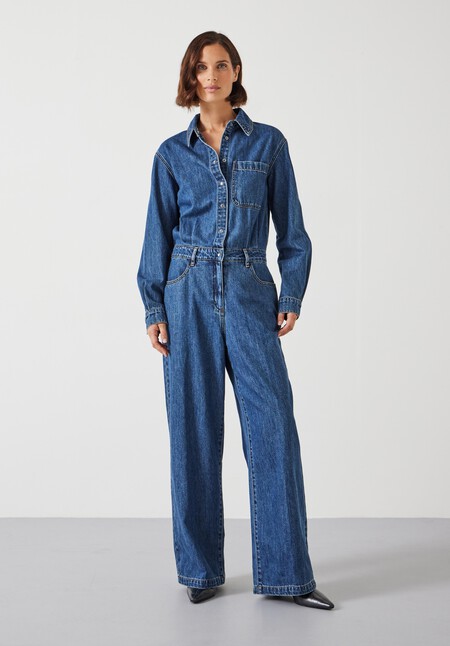 Evelyn Denim Jumpsuit