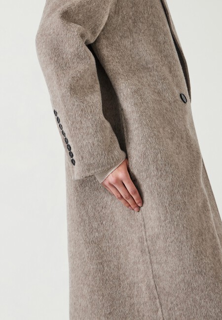 Pure Wool Double Faced Coat