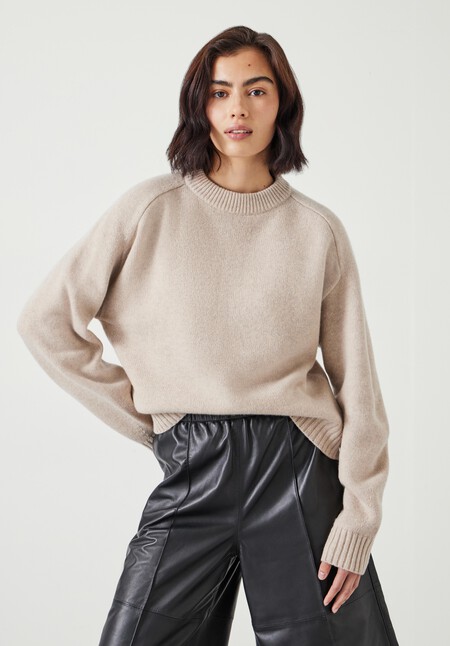 Nina Merino Wool Crew Jumper