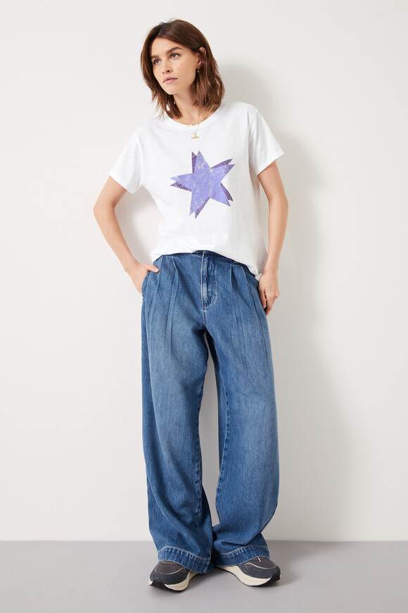 Double Star Relaxed T-Shirt