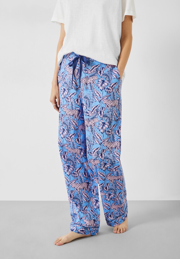 Isla Printed Cotton PJ Trousers