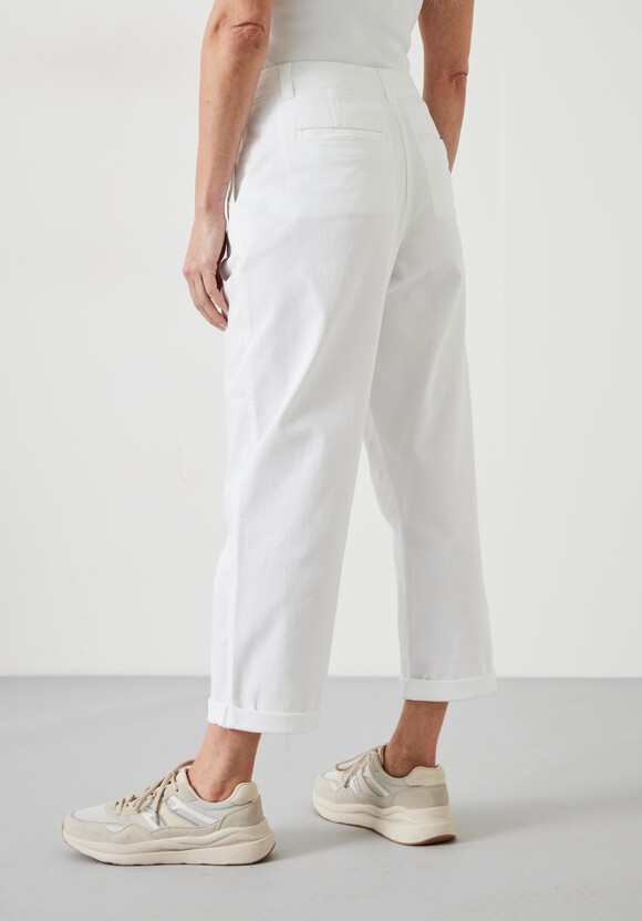 Imogen Cotton Trousers | White | hush