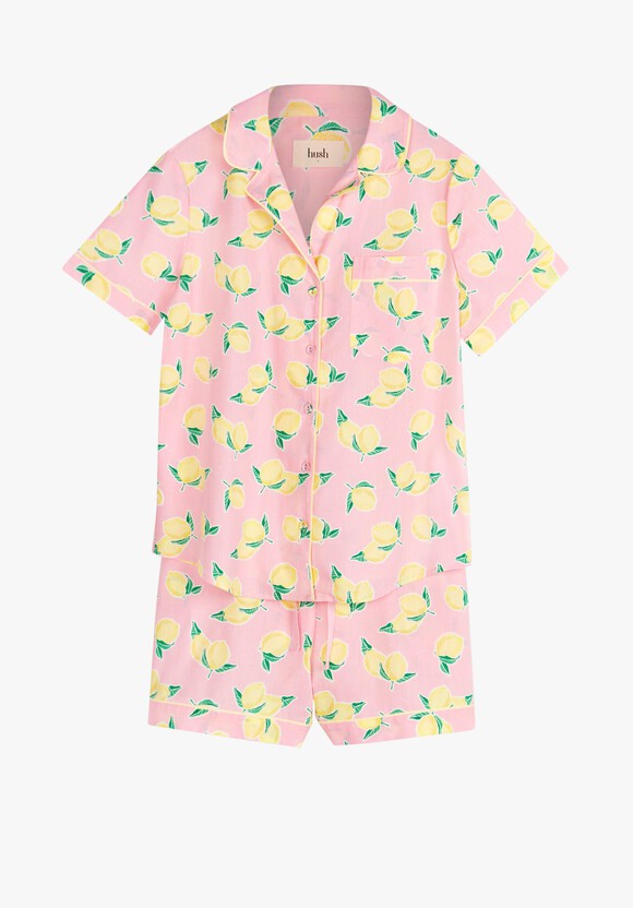 Isla Printed Cotton Pyjama Set