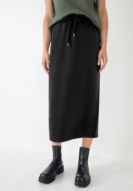 Connie Jersey Midi Skirt