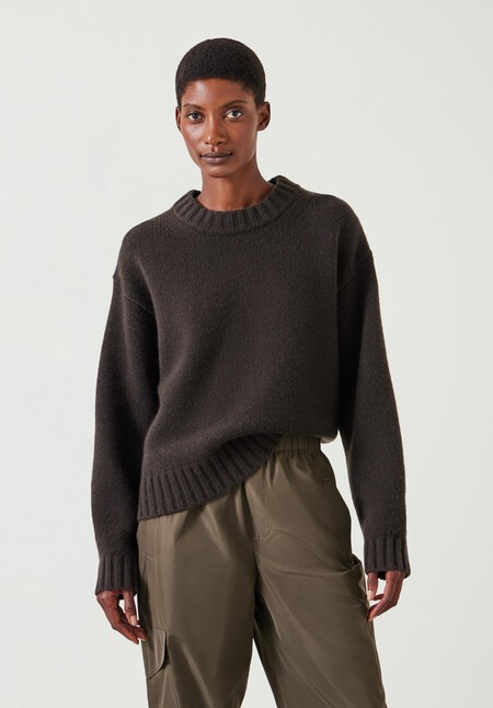 Cora Chunky Cashmere Crew Jumper