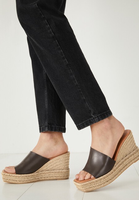 Lujan Mule Espadrille Wedge