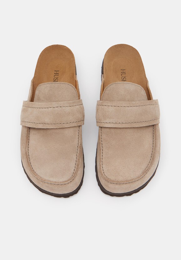 Pia Padded Suede Mules