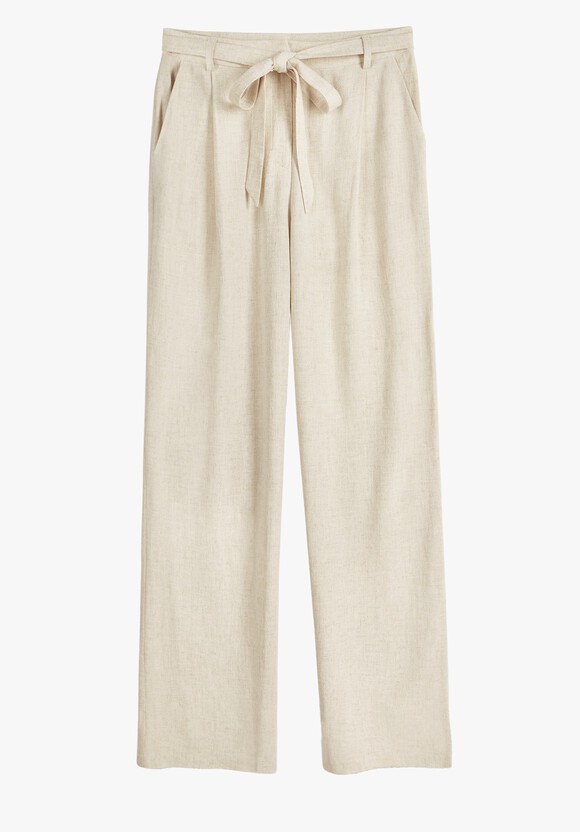 Sophie Linen Blend Tailored Trousers
