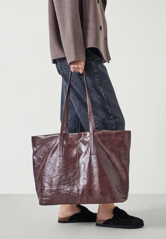 Patent Leather Tote