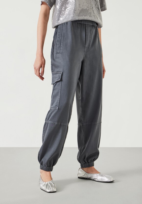 Ava Washed Cargo Trousers