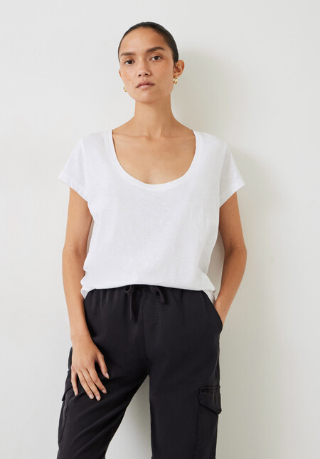 White Tops For Women | White T-Shirts & Cami Tops | hush-uk.com
