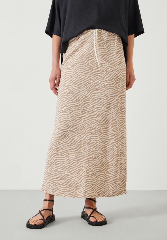 Zeena Printed Maxi Skirt