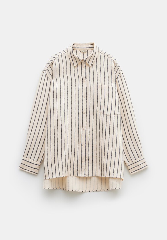 Elysia Stripe Linen Shirt