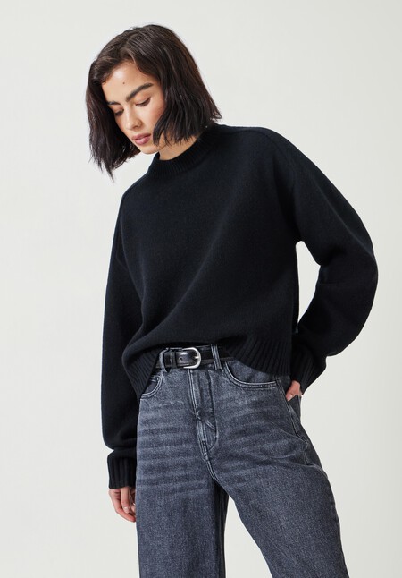 Nina Merino Wool Crew Jumper