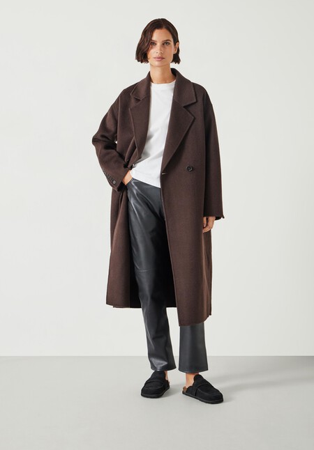 Pure Wool Double Faced Coat