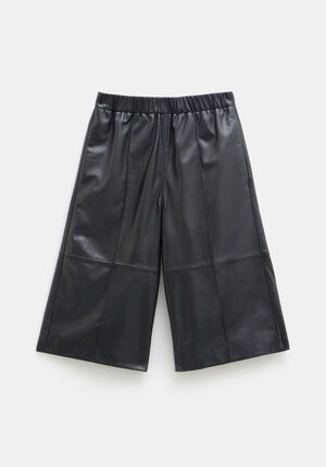 Leather Bermuda Short