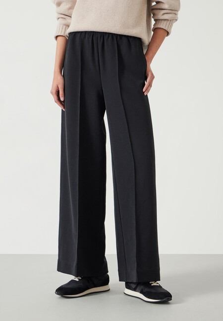 Petunia Pintuck Wide Leg Trousers