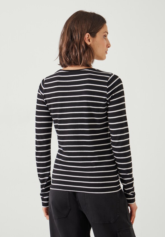 Anna Stripe Slim Fit Top