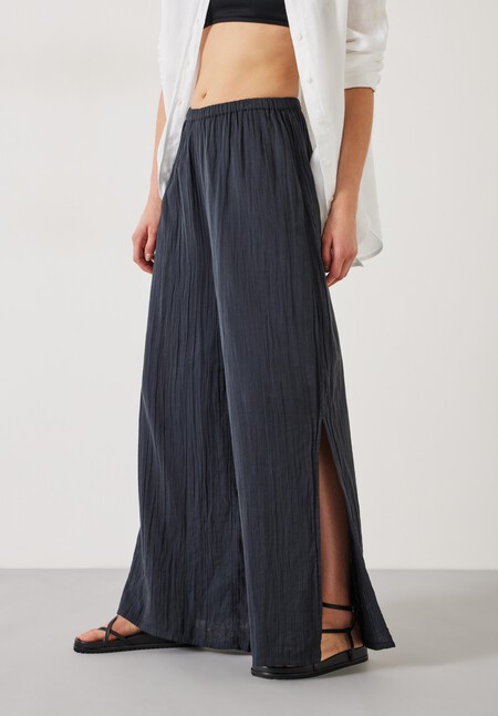 Elodie Oversized Cheesecloth Trousers