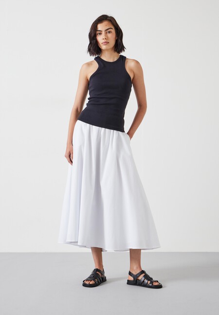 Ishani Maxi Textured Skirt